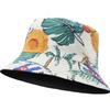 Fischerhut mit Blumenmuster für Herren und Damen, modischer Sommer-Sonnenhut, Batik-Sonnenhut, Glockenhut, faltbar