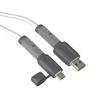 2 Stück Datenkabel-Schutzhülle Silikon-Kabel-Schoner Staubdichter Aufbewahrungs-Datenkabel-Aufwickler Schutzhülle für Handy Tablet