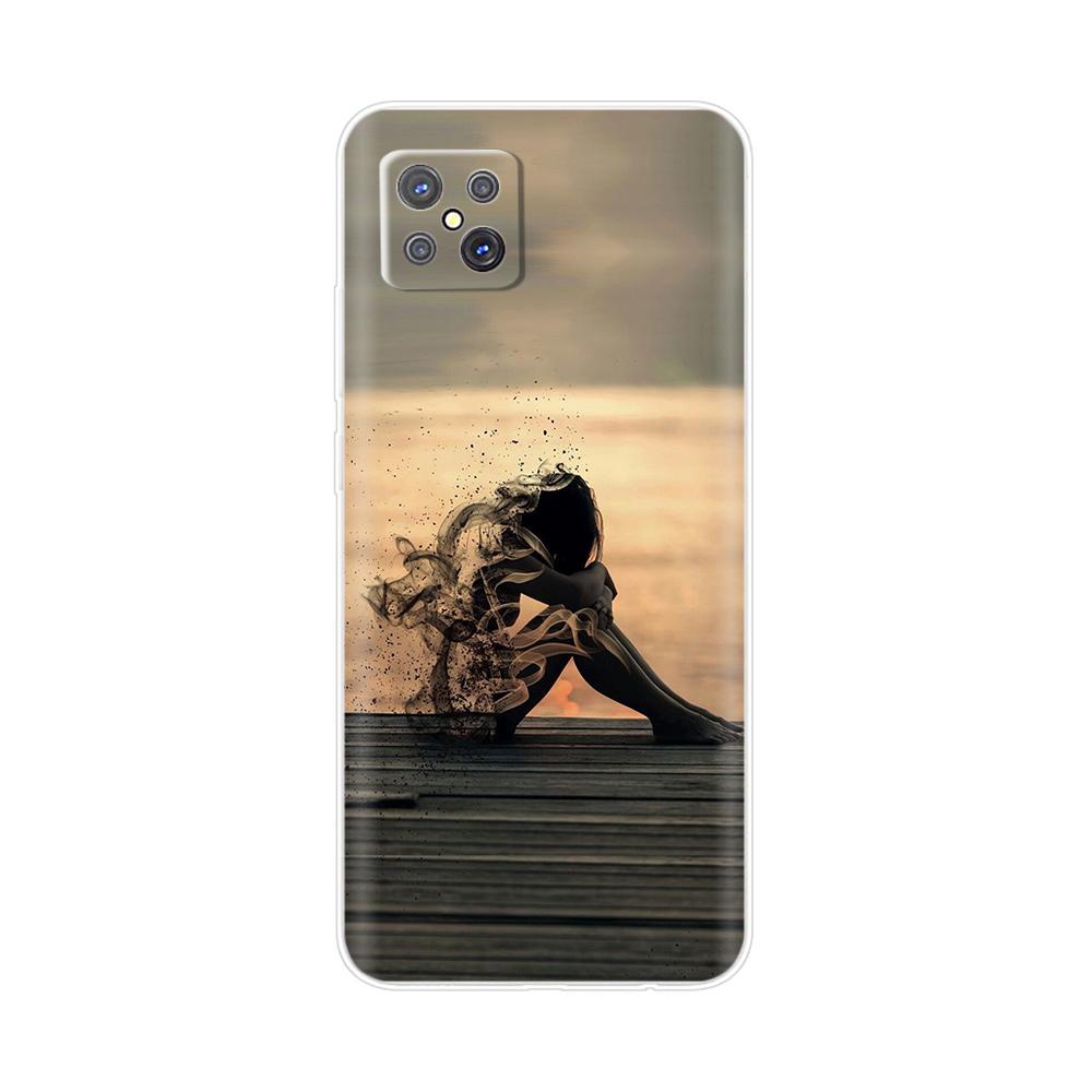 For OPPO Reno 4Z 5G Reno4Z CPH2065 Case Cute Protective Shell Phone Cover Bumper Funda Soft Coque For OPPO Reno4 Z A92s Carcasa