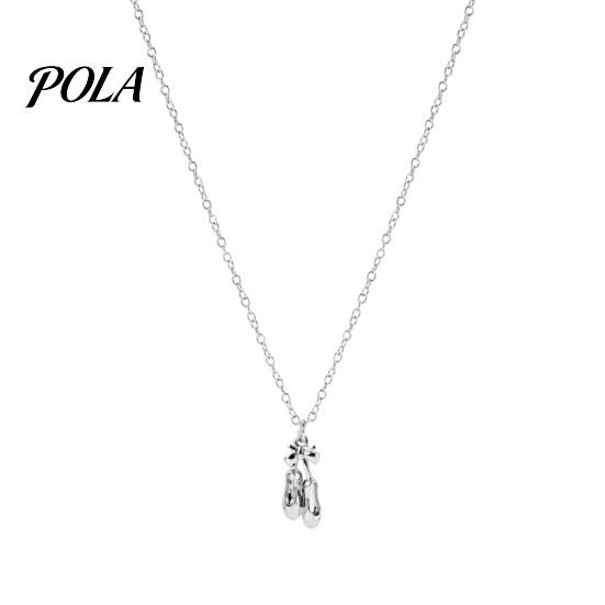 Delicate Ballet Pendant Shoes Necklace, Elegant Ballerina Dainty Beautiful Necklace for Women Dancer Stylish Jewelry Girls Lightweight Charm