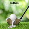 6ks golfových odpališť Snižuje rotaci míče Plastová golfová odpaliště Zlepšují vzdálenost a přesné golfové vybavení pro golfové nadšence