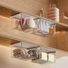 Transparent Drawer Style Storage Box Self Adhesive Makeup Storage Container  Office