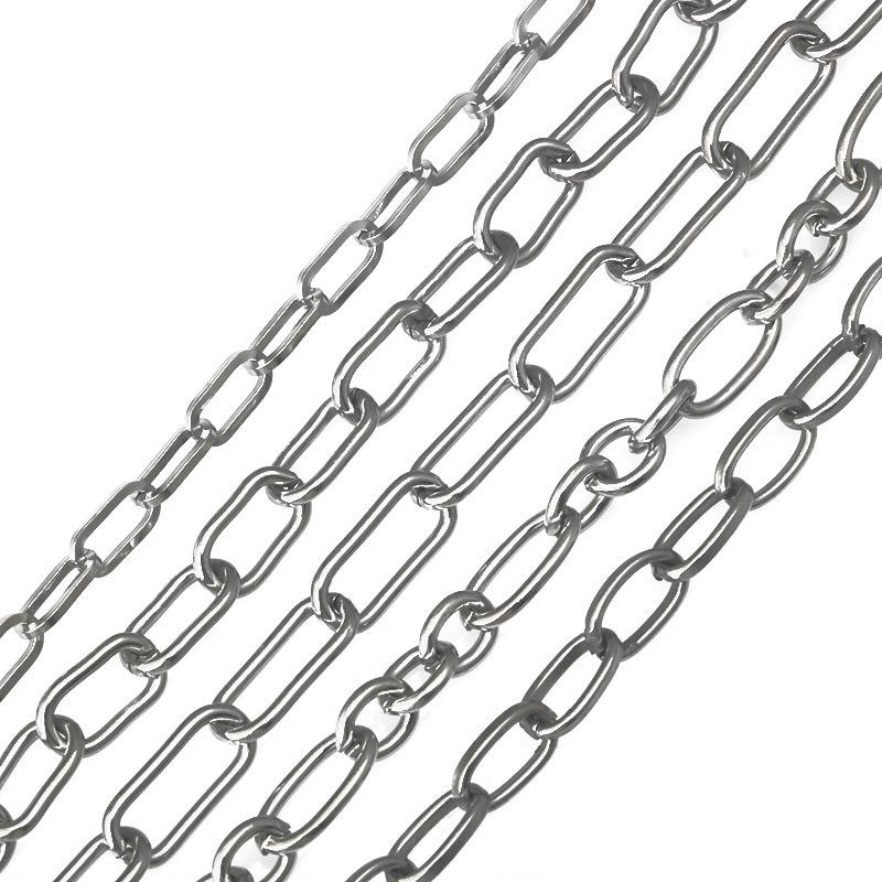 Stainless Steel Geometric Minimalist Bracelet Necklace Chain Jewelry