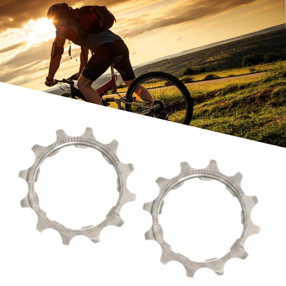 2PCS 8/9/10/11 Speed Bike Freewheel Steel Freewheel Pinion Durable Fixed Gear Cog  Mountain Bike 10 Speed 11T
