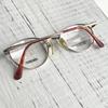 Used SEIKO Domestic Vintage Eyeglasses Frame Glasses Round Type EL-0874 GOLD Gold Women's Eyewear 4819-140