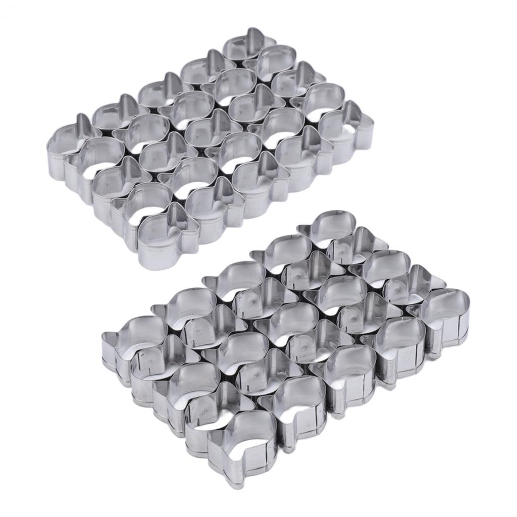 25 Cavity Cutter Fish Shape Molds Goldfish Cookie Cutter