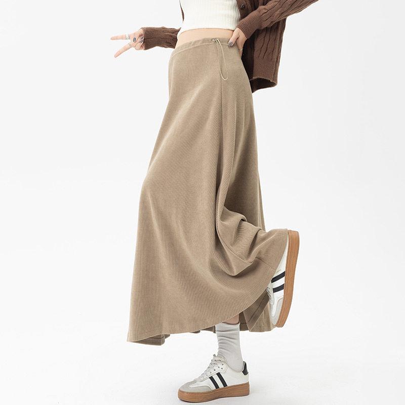 

Maternity A-line Pleated Skirt - Spring, Autumn & Winter One Size [80-110 lbs]