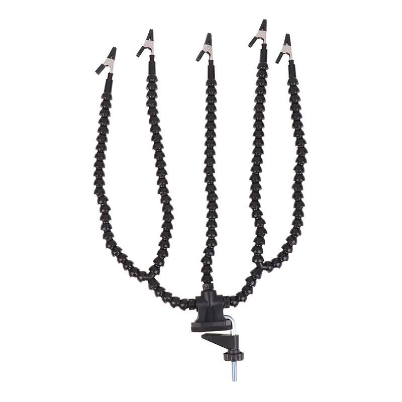 Multi Soldering Helping Third Hand Tool Table Clip Soldering Stand Welding PCB Holder Flexible Arm Soldering Tool