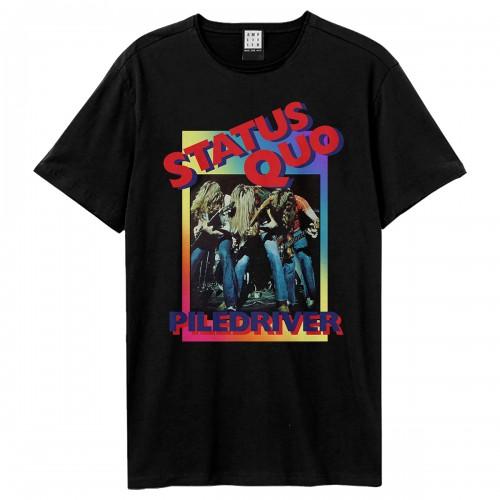 Amplified Unisex Adult Piledriver Status Quo T-Shirt