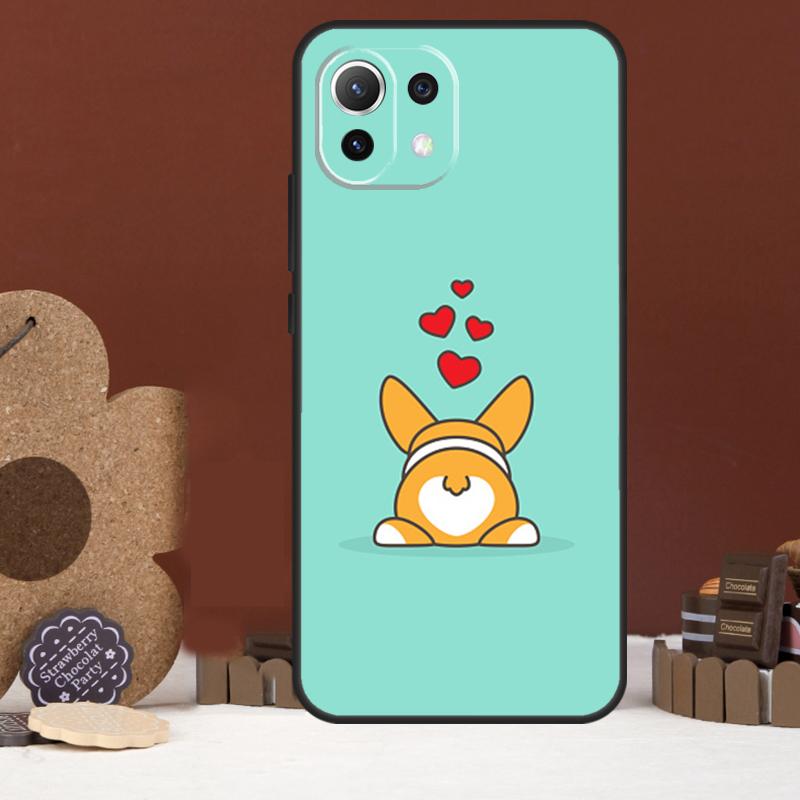 

Cute Corgi Dog Case For Xiaomi 15T 14T 13T 14 15 Ultra 17 Pro Max POCO F8 Ultra F5 F6 F7 X5 X6 X7 Pro Cover Xiaomi 14