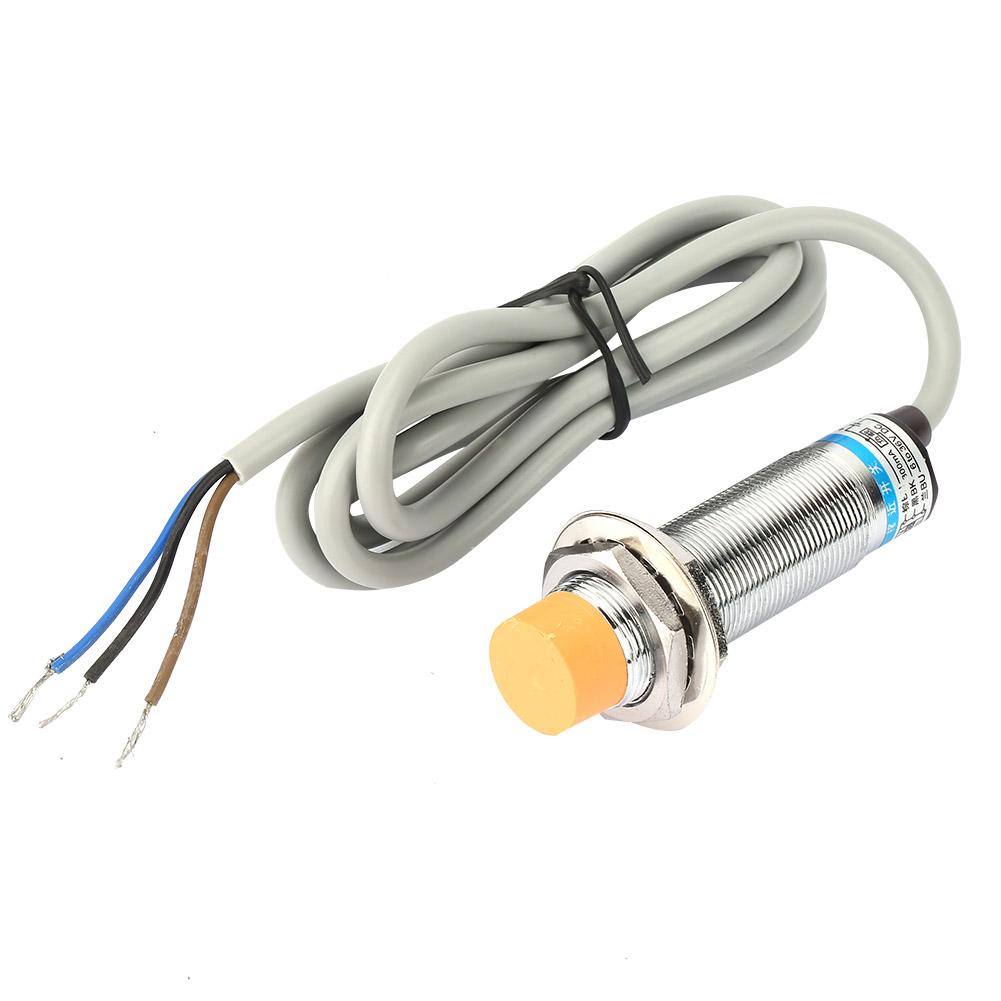 Nickel Plated Brass LJ18A3 8 Z AX NPN NC DC Inductive Proximity Sensor Switch Detection 8mm