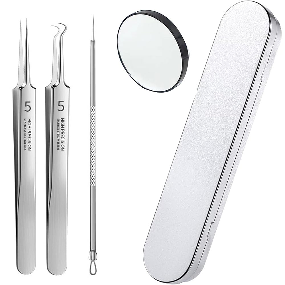 Blackhead Removal Set with Storage Precision Blackhead Removal by a Beauty Salon Grade Tip for Easily Remove Perfect for Strawberry and Precision