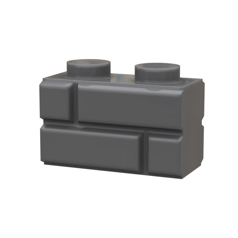 Masonry Wall Modified Bricks 15533 1x4 Toys Building Blocks Compatible Major Brand Profile Collection