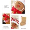 Gingerbread Men Stocking Christmas Characters Large Stocking Sock Holiday Decoration Christmas Tree Ornament For Doorknob Window