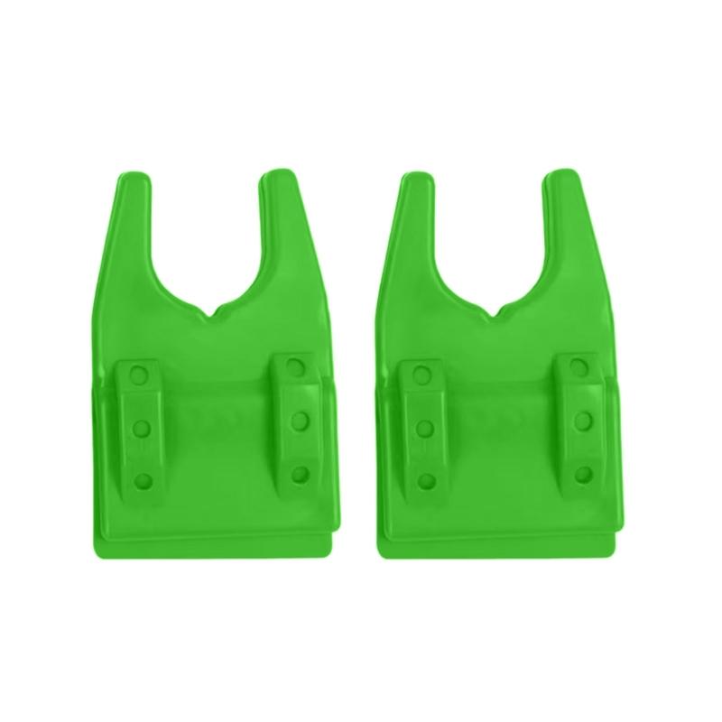 

2Pc Bucket Clamps Rod Holders Bucket Mount Rod Holder Clamps On Stand for Fishing Enthusiast Beginner Fising Accessories зелёный