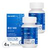 Natural Plus Leucine 500 66g 60 Tablets 4 Pcs