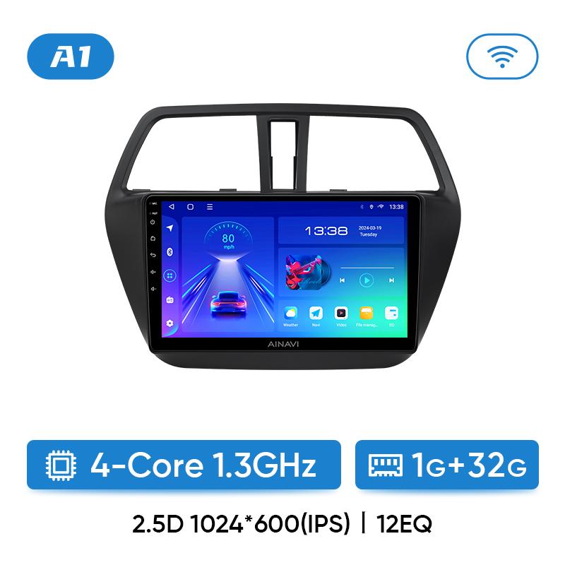 

Ainavi автомобильное радио для Suzuki SX4 Cross 2006-2013 для Fiat Sedici Carplay Android авто радио мультимедийный плеер 4G Wifi GPS 2 Din