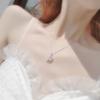 2023 Cute Trendy Star Moon Sugar Necklace New Moon Cloud Collarbone Chain Will Change Color Sugar Birthday Women's Gifts Jewelry