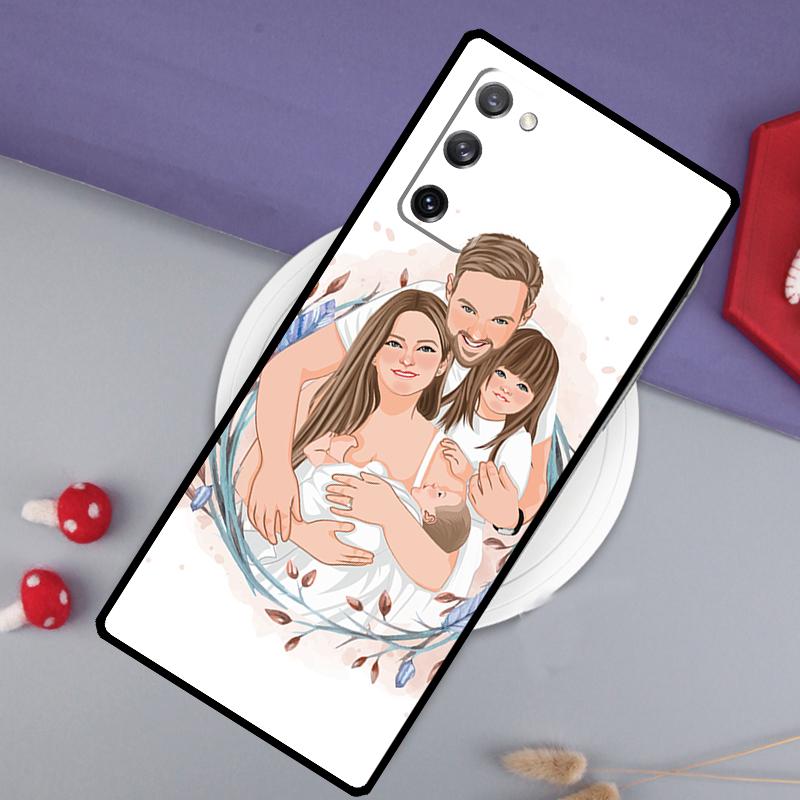 Mama Baby Ultra-Thin TPU Phone Case for iPhone 6-16ProMax/SamsungS7-S24Ultra/Redmi13TPro - Shockproof,Scratch-Resistant,RaisedCameraSafe Cover