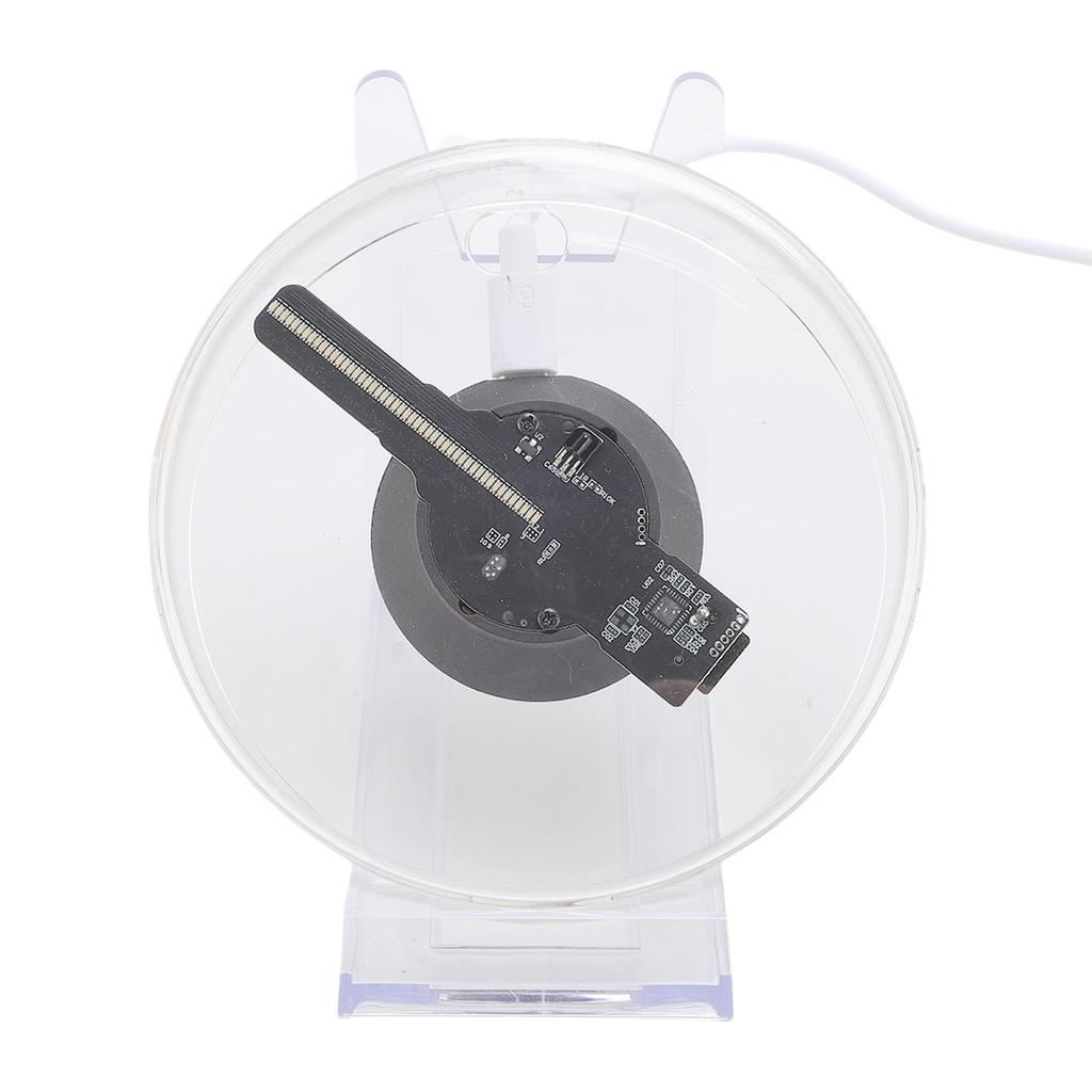 3D hologramový ventilátor s WiFi aplikací pro dálkové ovládání, HD rozlišení 1080x1600, 170 stupňů, holografický projektor pro reklamu