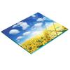 Decorative Glass Kitchen Cutting Board Sunflower Fields 60X52 Cm