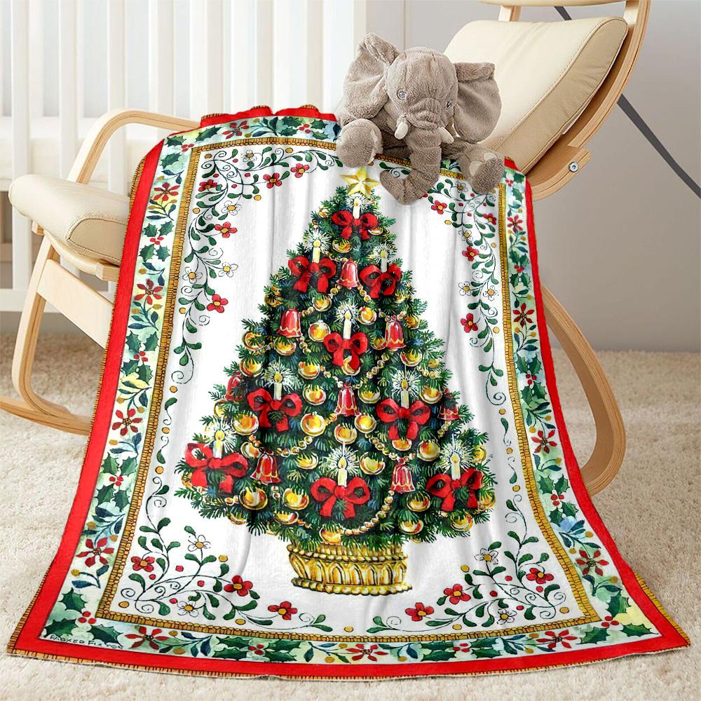 Christmas 140 Blanket Ultra-Soft Perfect for Bedding Sofa Bed All-Season Use Warmthful Decor Best Holiday Gift for Friends Family