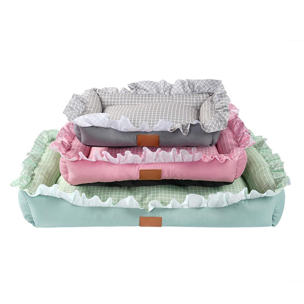 Cute Cat Beds For Indoor Cats With Anti Slip Bottom Pet Sleep Supplies