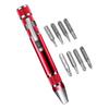 Multi Bit Screwdriver Set Multi-Head Screwdriver Multi Screw Drivers Tool Set 8 In 1 Screwdriver With High-Strength Bits