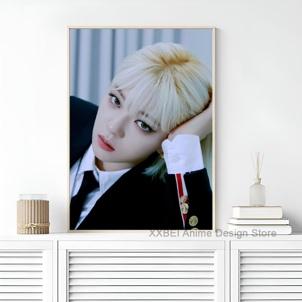 1 bucată Kpop Girl Group T-Twice Formula of Love Album Concept Poster Autocolant Dormitor Studiu Agățat Perete Pictură Decorare Acasa