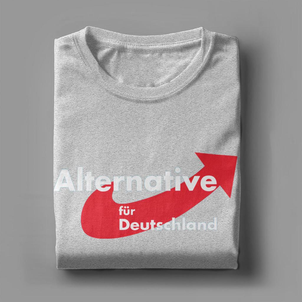 Streetwear TShirt Alternative Afd GerUnisexy Cotton TShirts AFD GerUnisex Logo Tee Shirt for Unisex Summer Loose Short Sleeve Tops