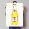 Vintage Beer Watercolor Tinplate Posters Customizable Wall Art Retro Vintage Metal Signs for Home Room Wand Deko Bathroom Decor