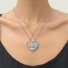Relationship Neck Chain Magnetic Butterfly Neck Jewelry Pendant Clavicle Chain