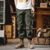 Men's New Overalls Wear-resistant and Dirt-resistant Loose Industrial Style Men's Pants Casual High-end Trendy Brand Men's Pants Men's Clothing