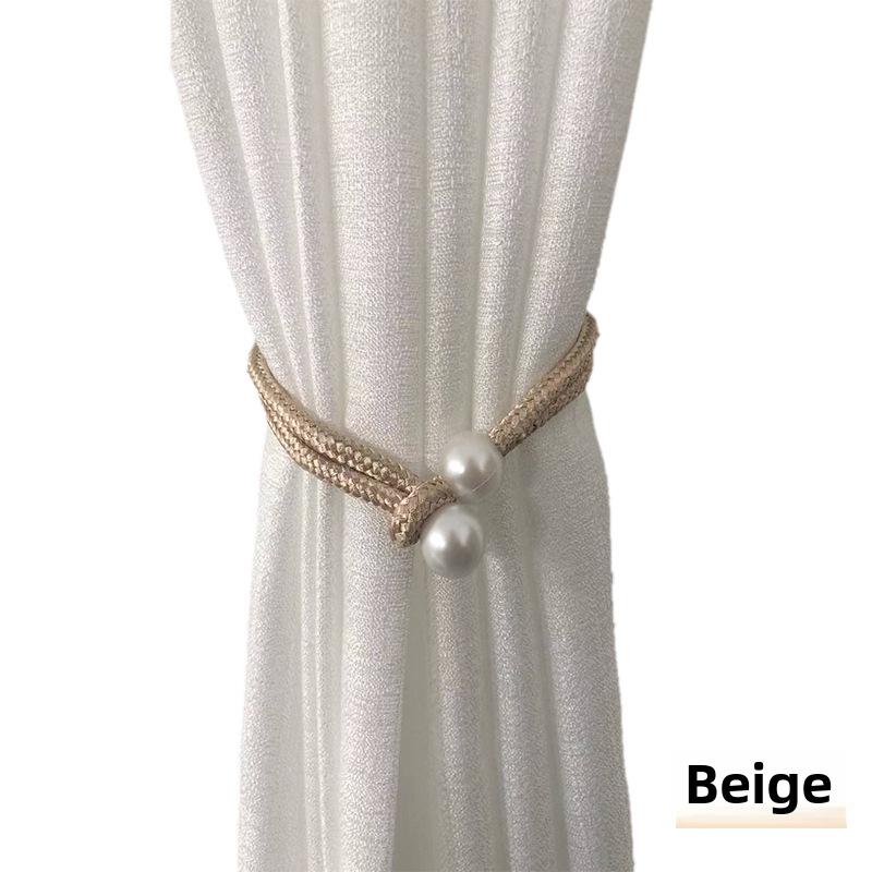 Yaratıcı İnci Perde Bağlama İpi - Lüks Oturma Odası Dekorasyonu