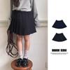 Girls' Pleated School Style Skirt