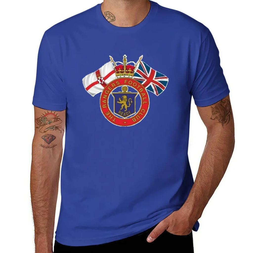 New The Rangers Football Club Classic Tshirt Custom T Shirts Tshirt Short Sublime T Shirt Oversized T Shirt Unisex