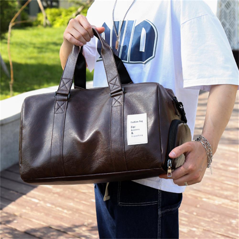 New Short-Distance Travel Bag Fitness Bag Trendy Women's Yoga Sports Training Bag Men's Handbag Carry Travel Bag