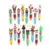 W89C 4 Color-in-1 Pen Multicolored Ballpoint Pens for Color Coding Writing Drawing