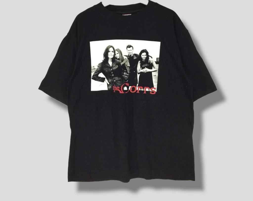 Vintage 90s the Corrs T-Shirt Collectible Irish Pop Rock Concert Tour Vintage Band Tee Black Large Deadstock
