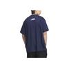 Adidas SS25 Loose Fit Round Neck Sports Short Sleeve T-Shirt Men Tops Dark-Blue KA2295
