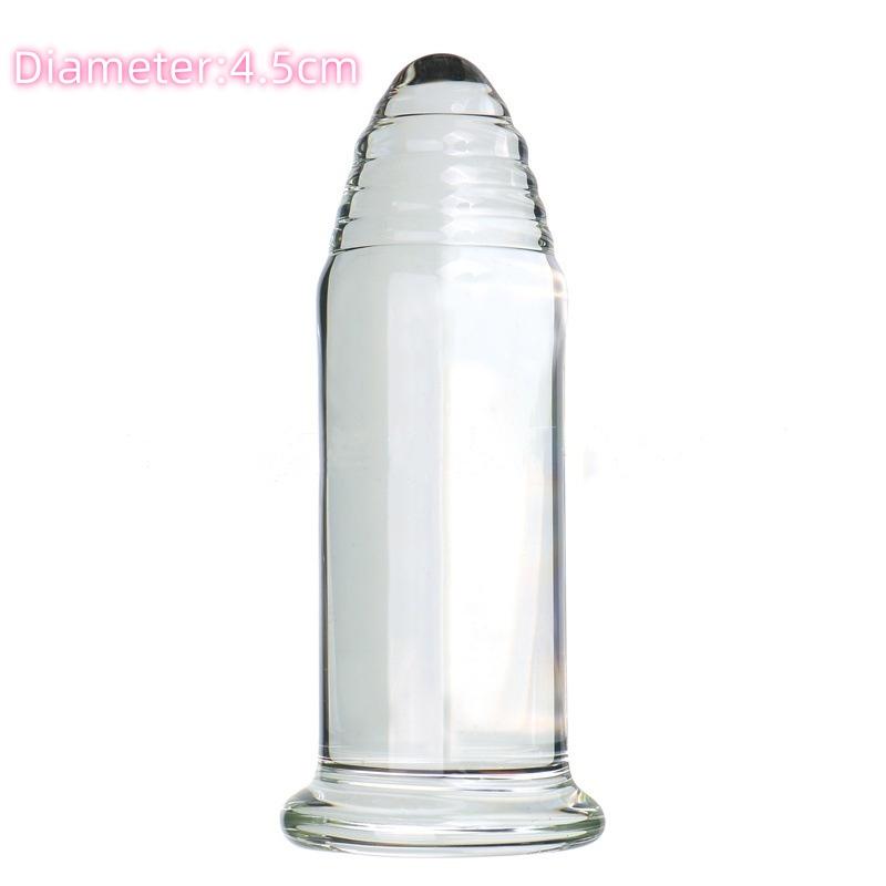 VaHppy Large Glass Anal Plug