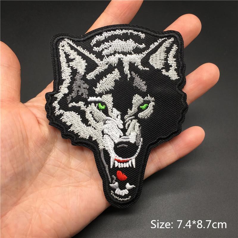 Totenkopf Punk Patches Für Kleidung Stickerei Streifen Diy Abzeichen Nähen Dekoration Kleidung Aufkleber Aufbügeln Aufnäher