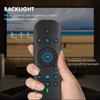 G60SPRO BT 2.4G Controle remoto de voz de modo duplo com teclado giroscópio de 6 eixos para Smart TV Android TV BOX PC