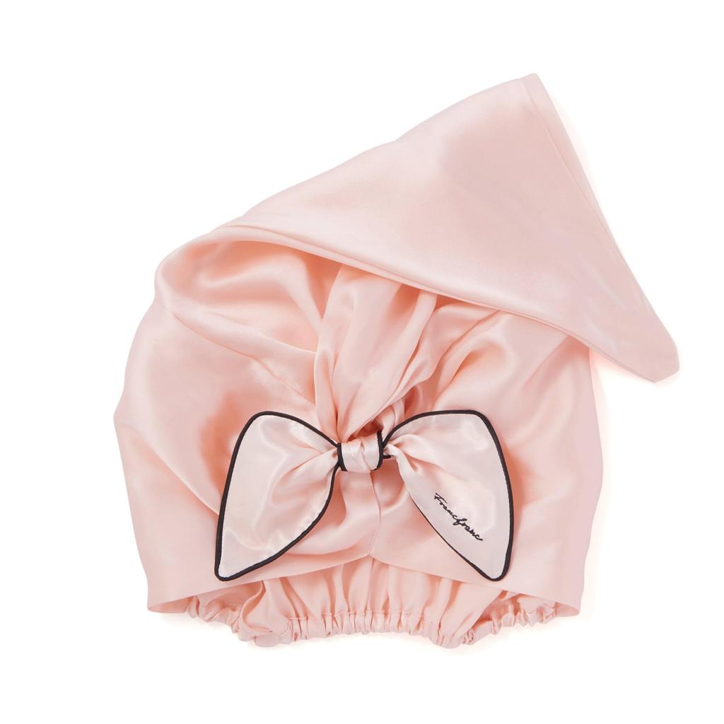 Francfranc Silk Pink Nightcap, Long,