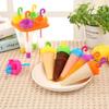 Ice Making Summer Umbrella Shape DIY Ice Cream Mould Pops Juice Popsicle Mould