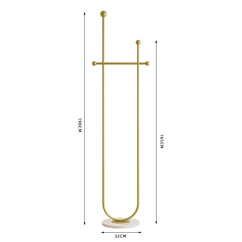 Luxuriöser Stand-Kleiderständer: Vielseitiger Hänger für Schlafzimmer & Wohnheime für kleine Räume