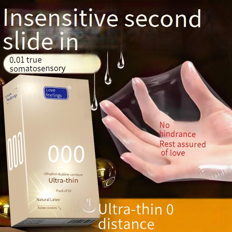 Kondom, kondom, ultratynn 001 ejakulasjonsforsinkelse, kondom som inneholder hyaluronsyre