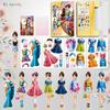 Up Dress Magnetic Toys Magnet Paper Princess Girl Toddler Activities Travel