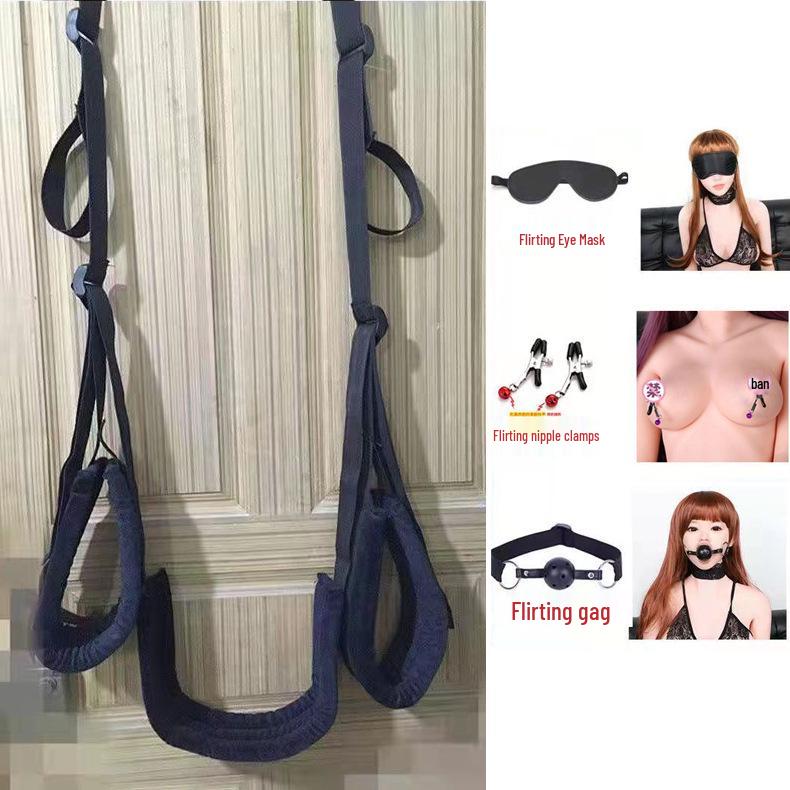 Leather Plush Door Cushion Swing - Adult Fun Alternative Toy