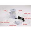 220V 330GAL Swimming Pool Filter Pump Circulation Pump Siphon Principle Swiming Pool Purifier Replaceable Core 20W